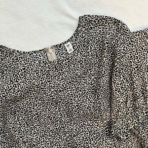 Nordstrom BP leopard print dress, size XL.